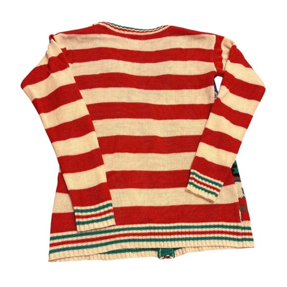 Target Adult XS Christmas Themed Long Sleeve Cardigan Sweater With Buttons - Picture 3 of 3